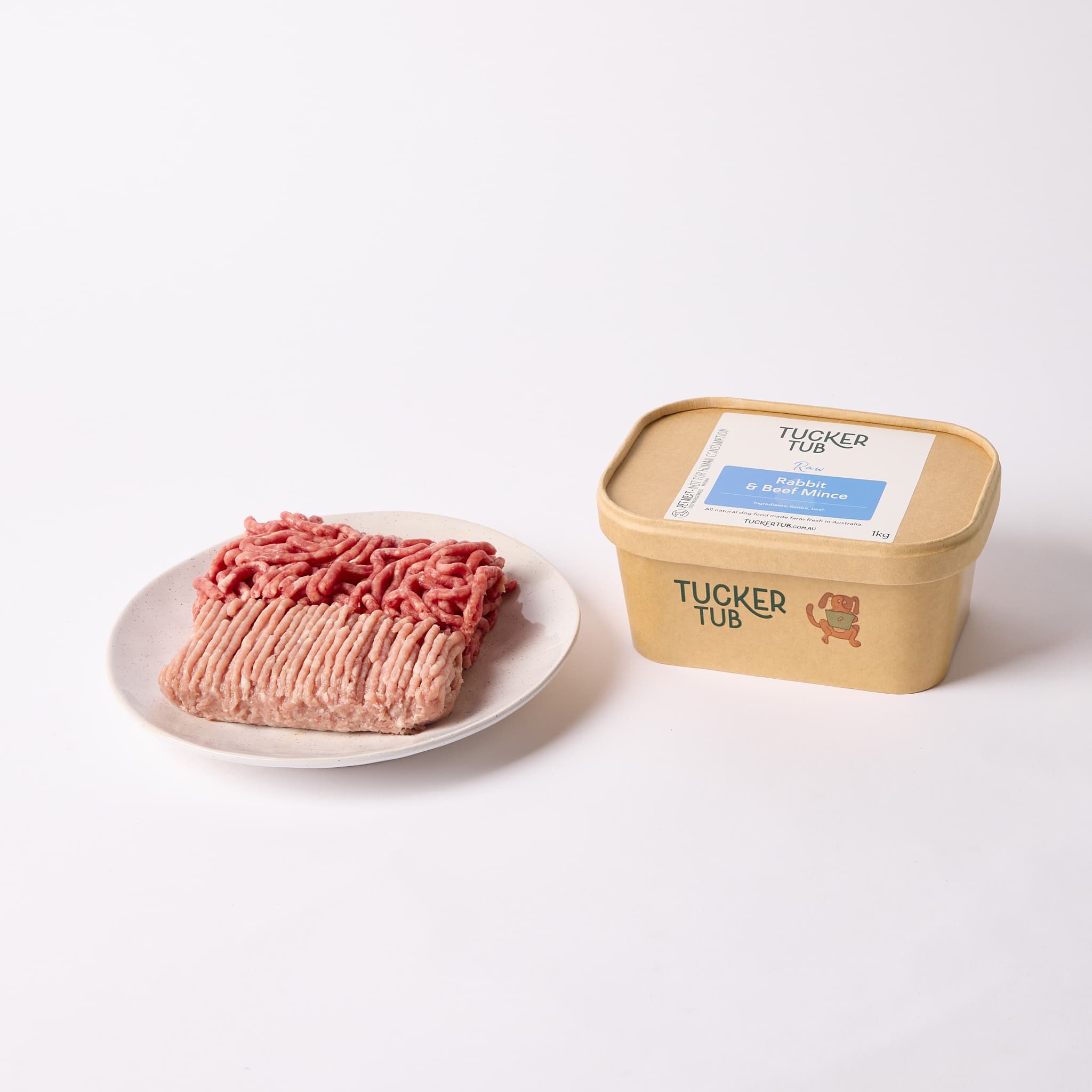 Tucker Tub Raw Rabbit & Beef Mince Dog Food