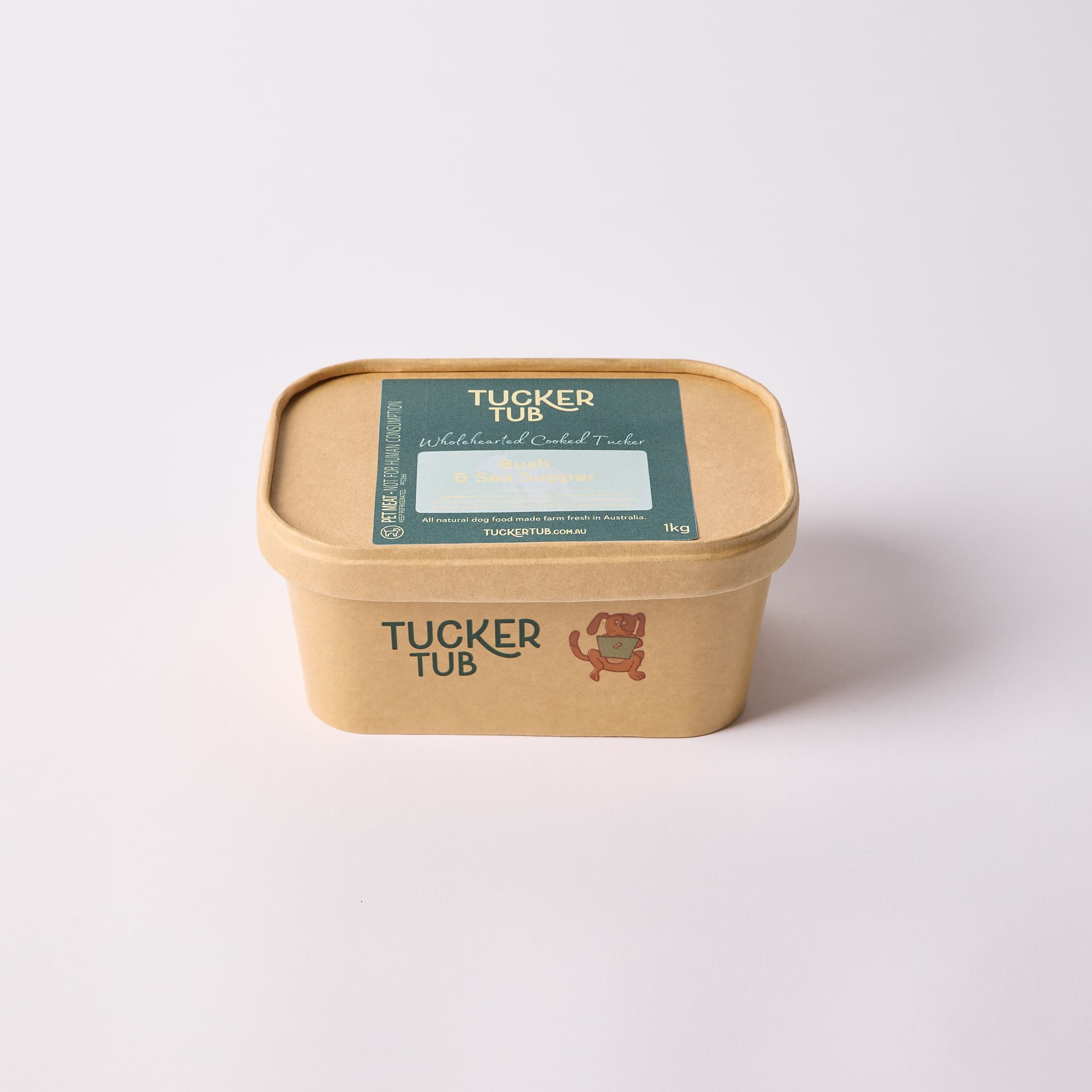 Tucker Tub Bush & Sea Supper Dog Food